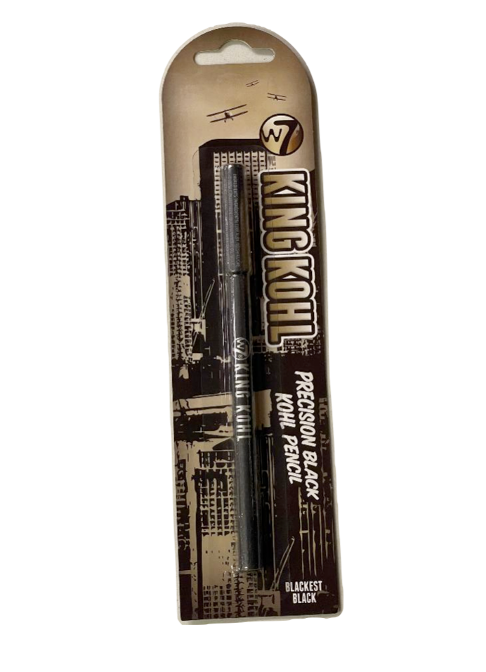 W7 COSMETICS King Kohl Eyeliner Pencil - Blackest Black